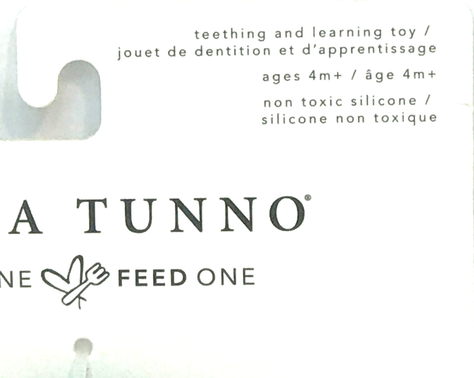 Tunno Tots Origami Teething Learning Folding Moving Toy Gray White Baby Game NEW