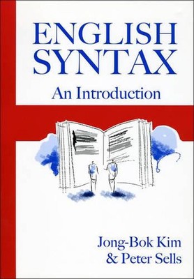 English Syntax: An Introduction by Jong-Bok Kim (English) Hardcover Book