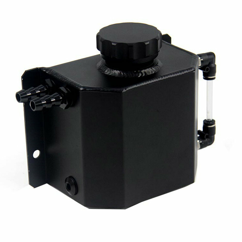 1000ML Full Aluminum Radiator Coolant Water Tank Overflow Bottle Recovery