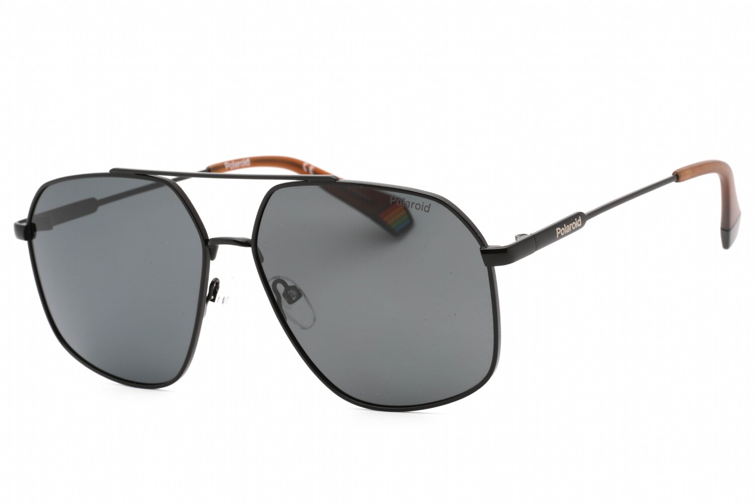 Солнцезащитные очки POLAROID CORE PLD6173S-807M9-58 Размер 58мм 140мм 14мм черные унисекс N 5590₽