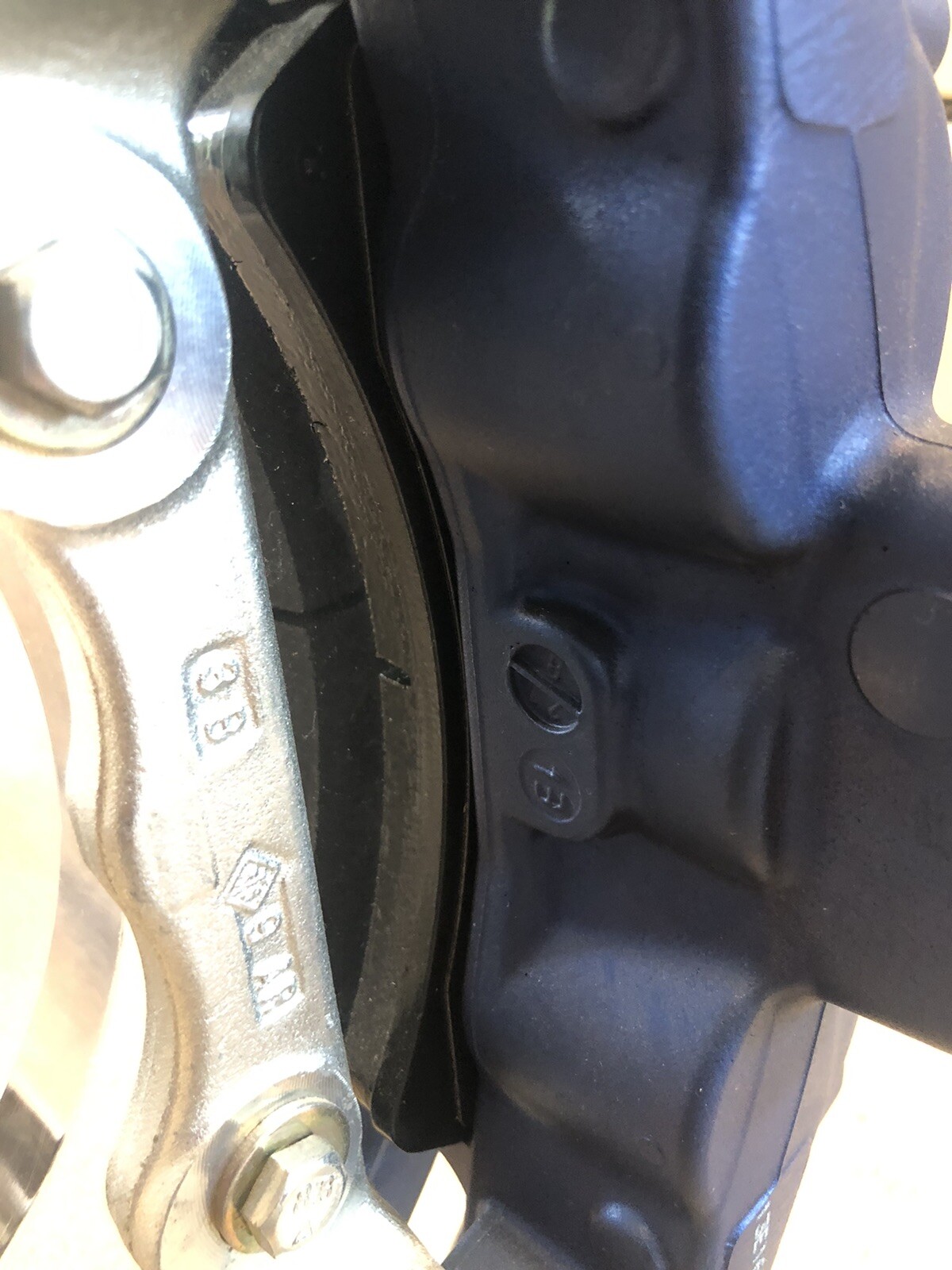 GENUINE MASERATI Brembo Blue Front Right Brake Caliper Dealer Display 670009178