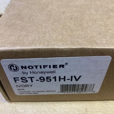 NEW NOTIFIER FST-951-IV INTELLIGENT HEAT DETECTOR WITH BASE  WHITE COLOR  | UK