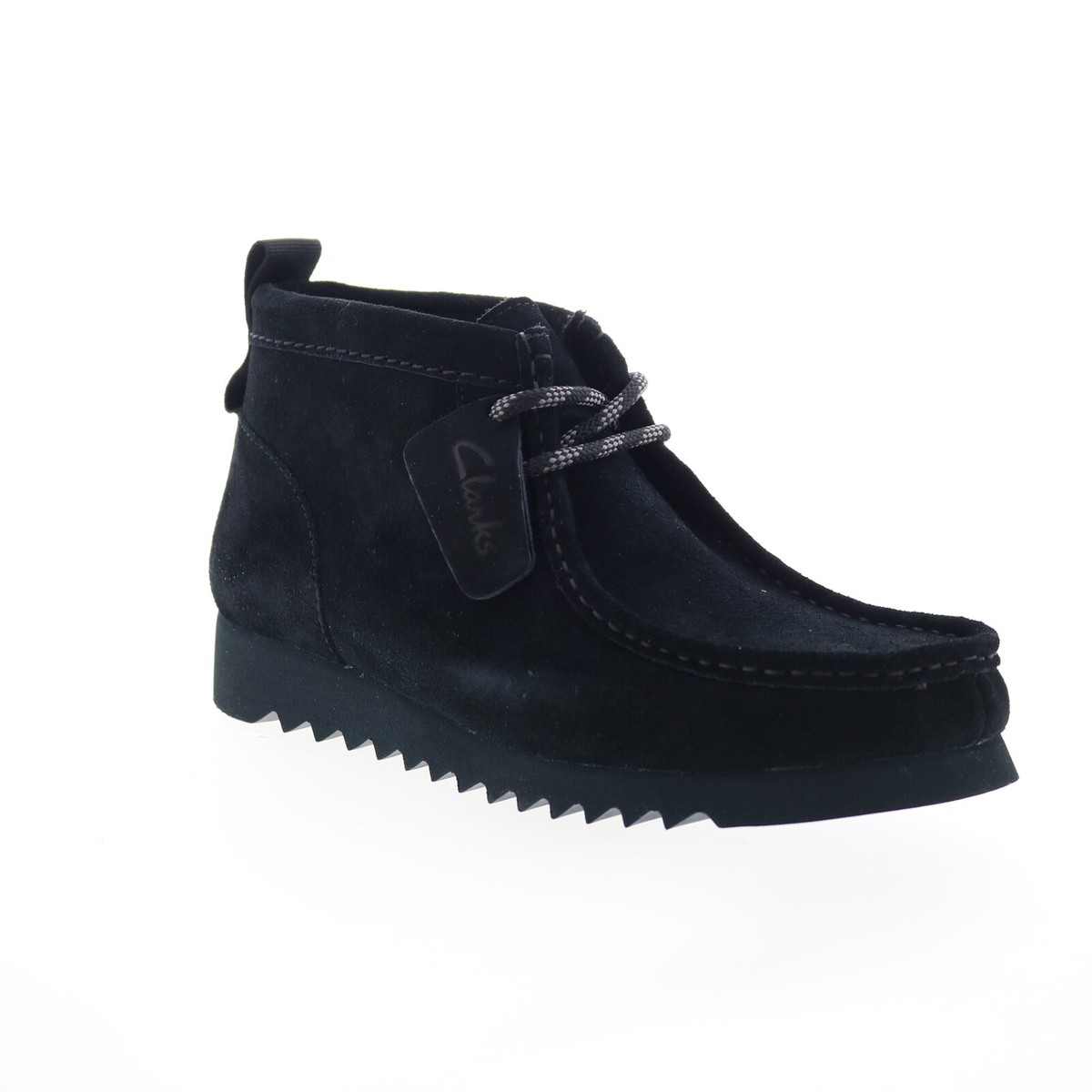靴 Clarks WallabeeGTX Black Suede UK8/26cm Clarks Originals Wallabee | Black | 261332797 | US Stockists