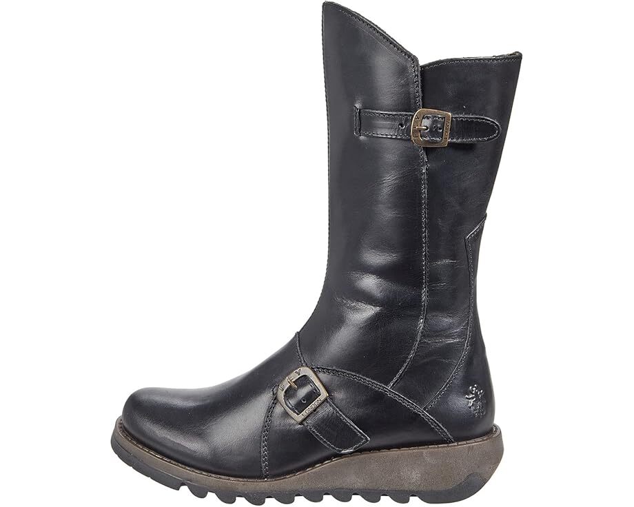 Fly London Women's MES913FLY Zip Up Mid-Calf Boot