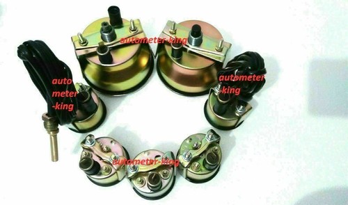 Smiths Gauge Kit Temp+ Oil+ Fuel+ Amp +Oil Temp+Speedometer+Tacho 100 mm - Picture 10 of 10