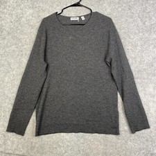 Pantone Cashmere By Uniqlo 100 Cashmere Sweater Gray Size Medium