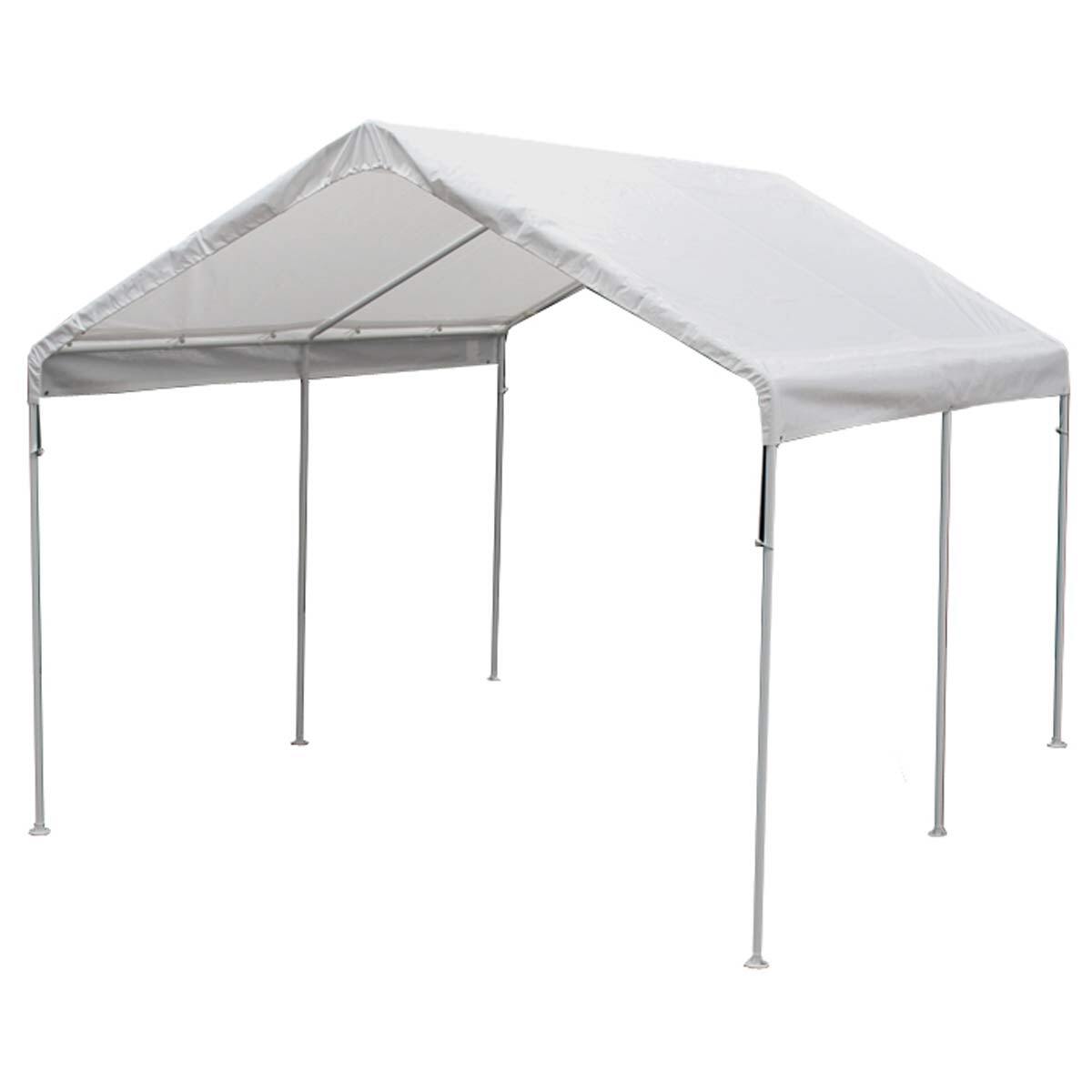 10' X 13' 6 Leg White Universal Canopy