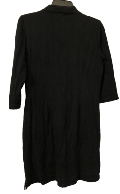 Lacoste Black Cotton Long Sleeve Polo Shirt Dress Size | eBay