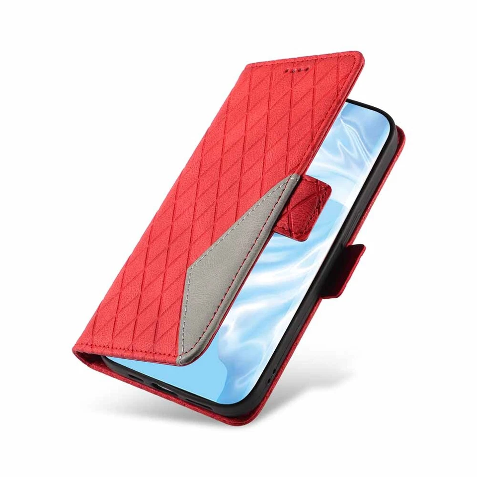 For Huawei P30 Lite P20 Pro Y5 Y6 Y7 P Smart 2019 Wallet Flip Leather Case Cover - Image 4 of 4