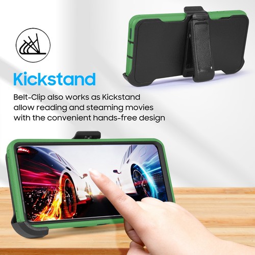 Funda con clip para cinturón serie Otterbox Defender para Samsung Galaxy A26 - Imagen 44 de 62