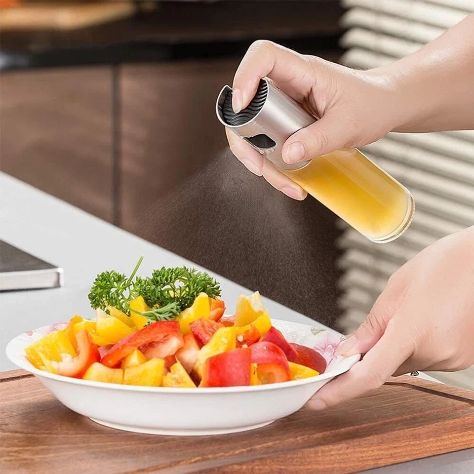 Ölsprüher für Speiseöl Öl Sprühflasche Ölzerstäuber Oil Sprayer Ölspender Spray - Bild 3 von 4