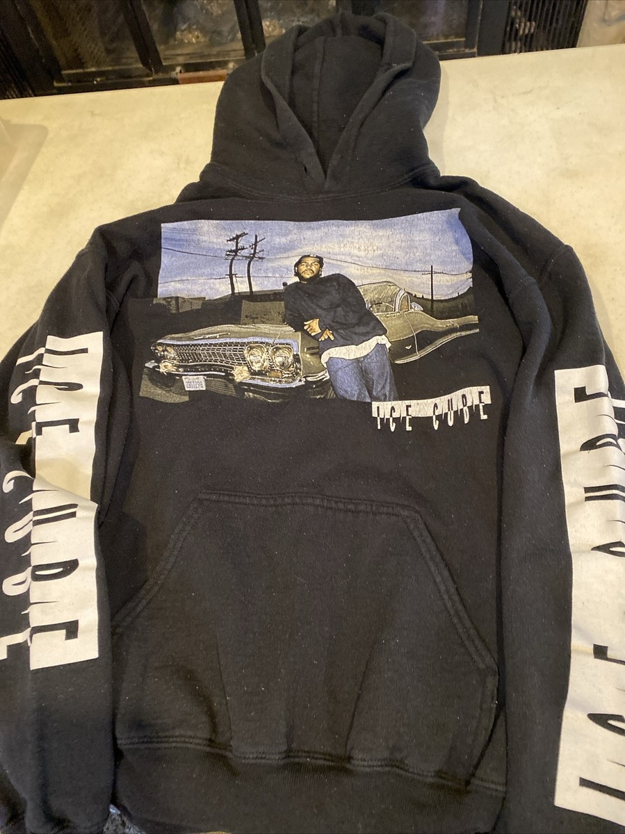 Gildan Heavy Blend Ice Cube Hip Hop Rap Hooded Hoodie Sweatshirt 