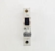 ABL Sursum 1D075 Circuit Breaker .75A 415V 1Pole Fully Functional and Tested