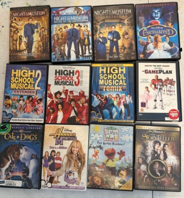 DVD Sale $2 Each Pick Choose Your Non-Animated Kid Movies Used
