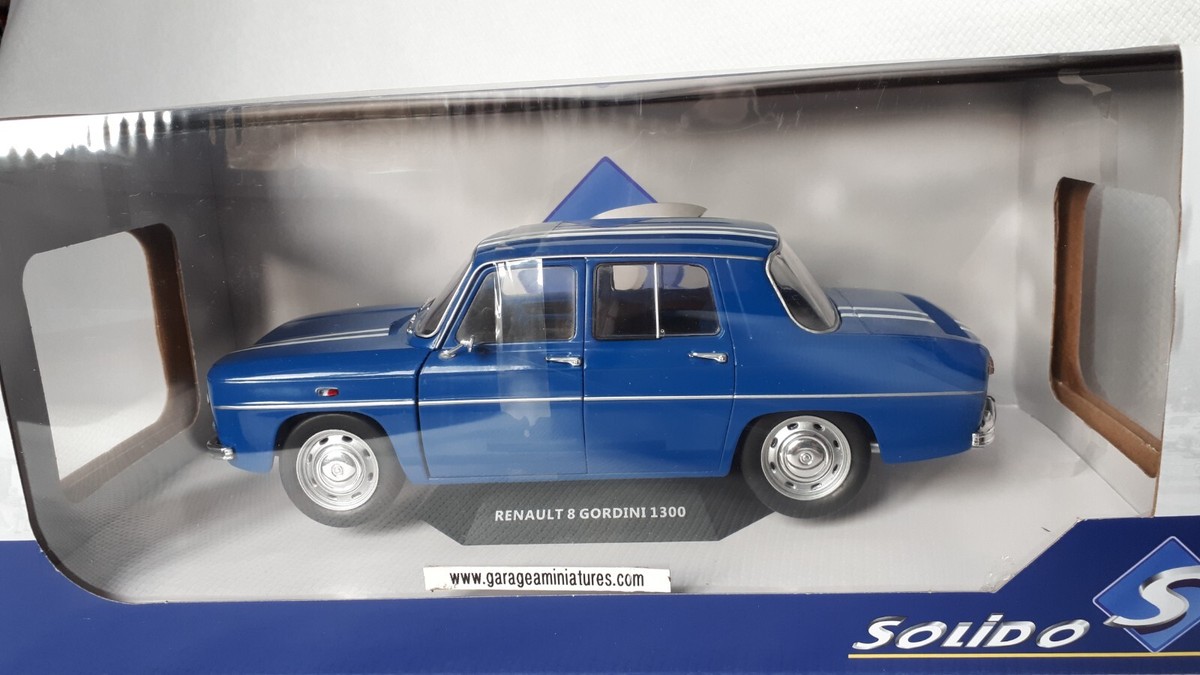 Voiture Miniature de Collection - SOLIDO - RENAULT Twingo MK1 - 1993 - Bleu Outre Mer - 1/18