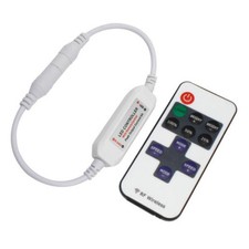 RF Wireless Remote Controller Dimmer Switch To 12V 24V 5050 5630 LED Strip Light