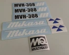 FITS MVH 158 208 308 408 508 PLATE COMPACTORS DECAL KIT STICKER SET MULTIQUIP