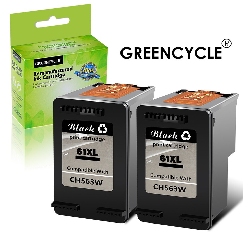 AYMSous - Kit De Recarga De Tinta Para HP 60 61 63 64 65 902 932 952 950 951 564 Cartucho De Tinta Recargable Para HP Envy 4500 4520 5643 OfficeJet 6500a 6500 6000 (5x10000000 ML 2 Negro, 1 ML ML