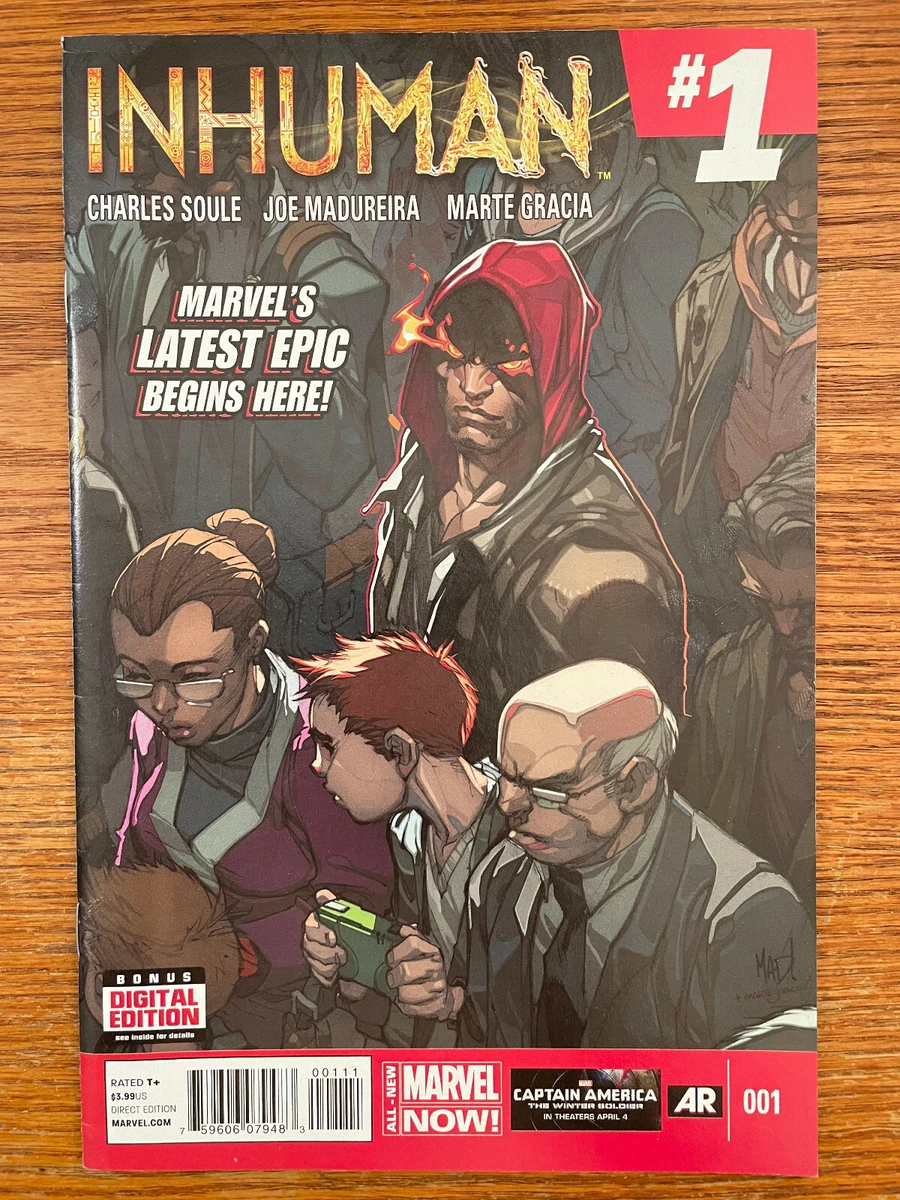 Inhuman #1 Marvel NOW Comics 2014 VF/NM Inhumans 1st Appearance Lash &  Inferno | eBay