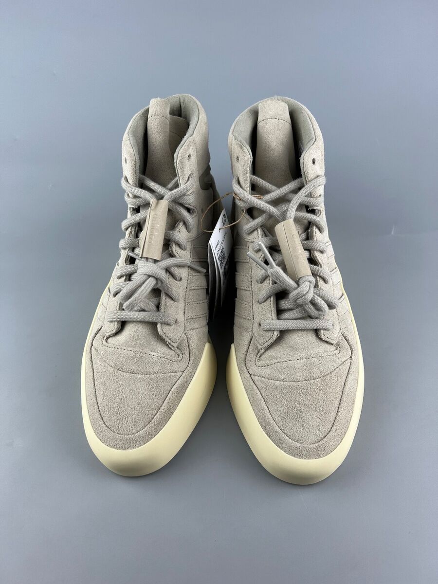 US 8.5 Fear of God x Adidas Athletics 86 Hi Gray Men's Suede US 8.5 Fear of God x Adidas Athletics 86 Hi Gray Men's Suede