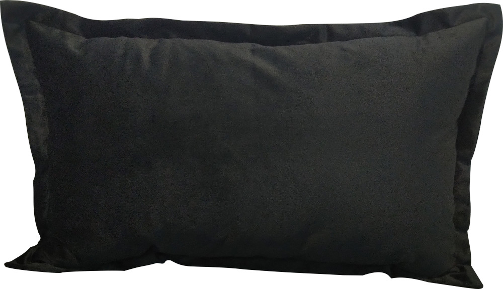 Cosima Samt Kissenhülle Flora 30 x 50 см Schwarz einfarbig schlicht Rechteckig для Киссенхюлле Флора 30 x 50 см