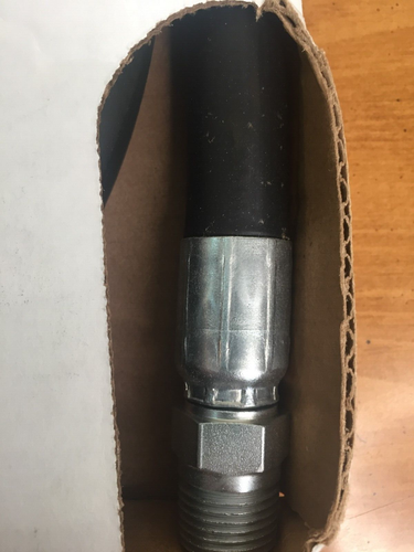 Apache 98398321 1/2" x 60" 2-Wire Hydraulic Hose - Male x Male Assembly -- Black - Picture 5 of 5