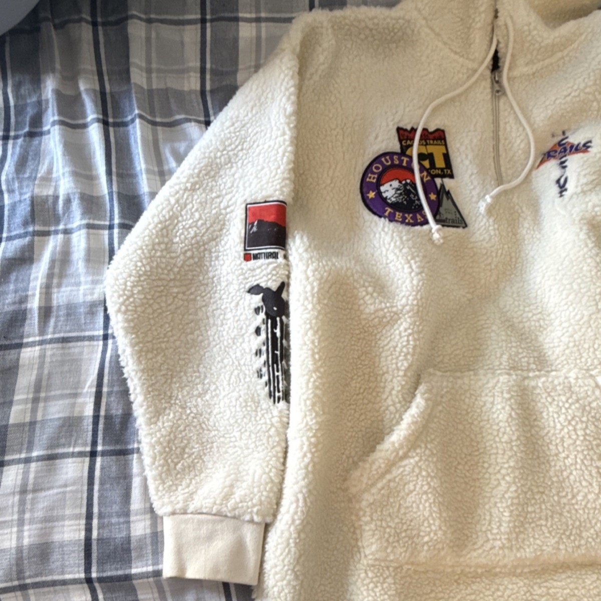 Travis Scott Cactus Trails Half-Zip Sherpa Hoodie Size (XL) CACTUS