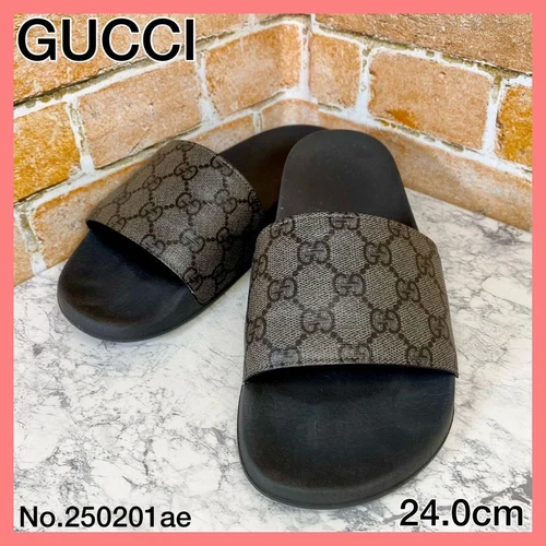 Sandales à lacets Gucci homme GG Supreme en toile avec boîte et sac de rangement