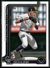 2025 Topps #196 Aaron Schunk