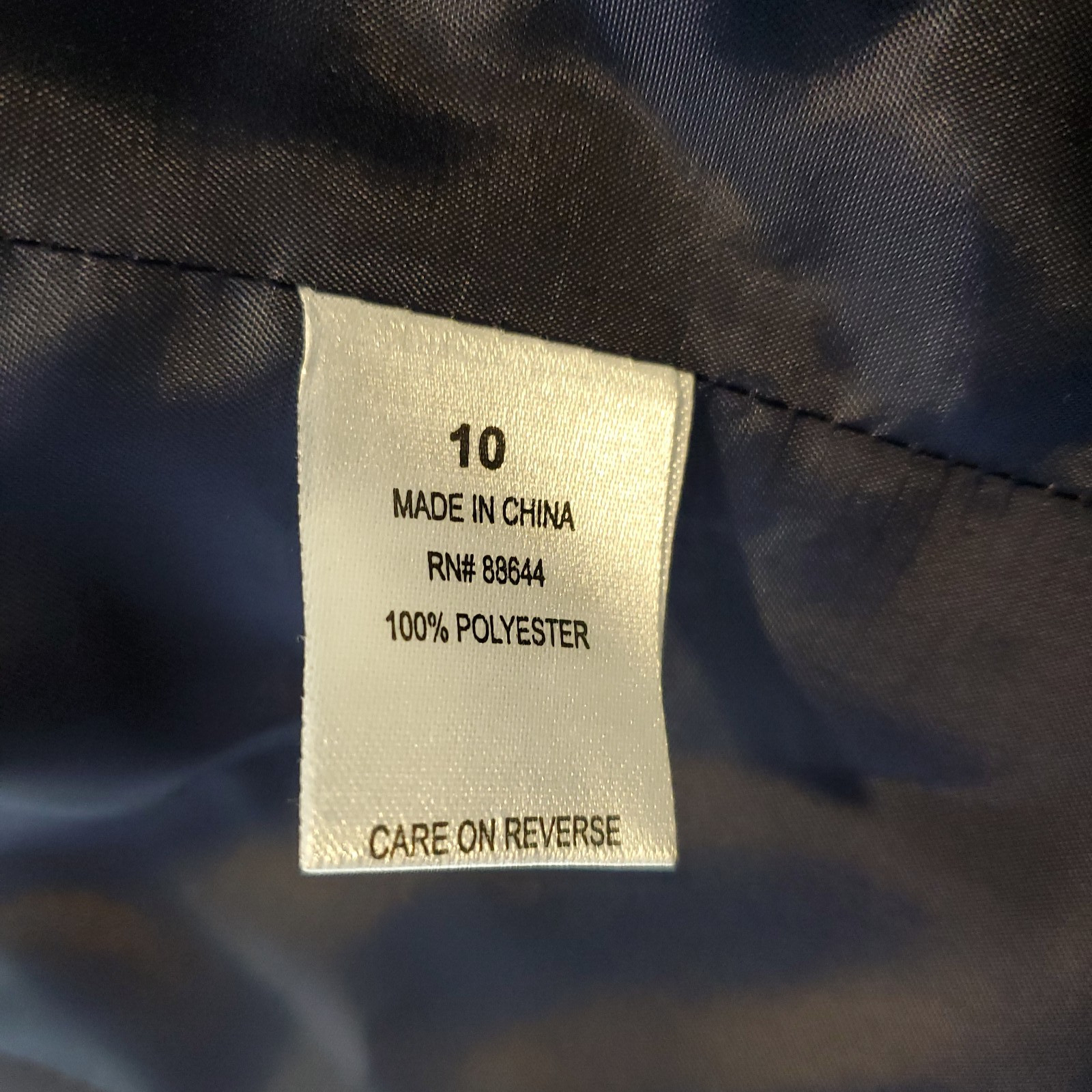 John Meyer Collection Blazer Jacket Blue White 10 Career Preppy Nautical