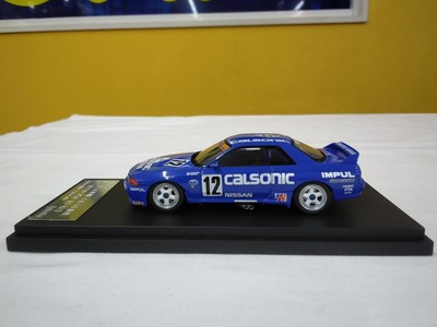 hpi racing 1/43 CALSONIC SKYLINE (#12) 1990 JTC | eBay