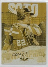 2020 Topps Fire Power and Pride Gold Minted Juan Soto #PP-8 2xw