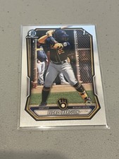 2026 Bowman CHROME Baseball Prospects BCP-140 Pedro Ibarguen, Milwaukee Brewers