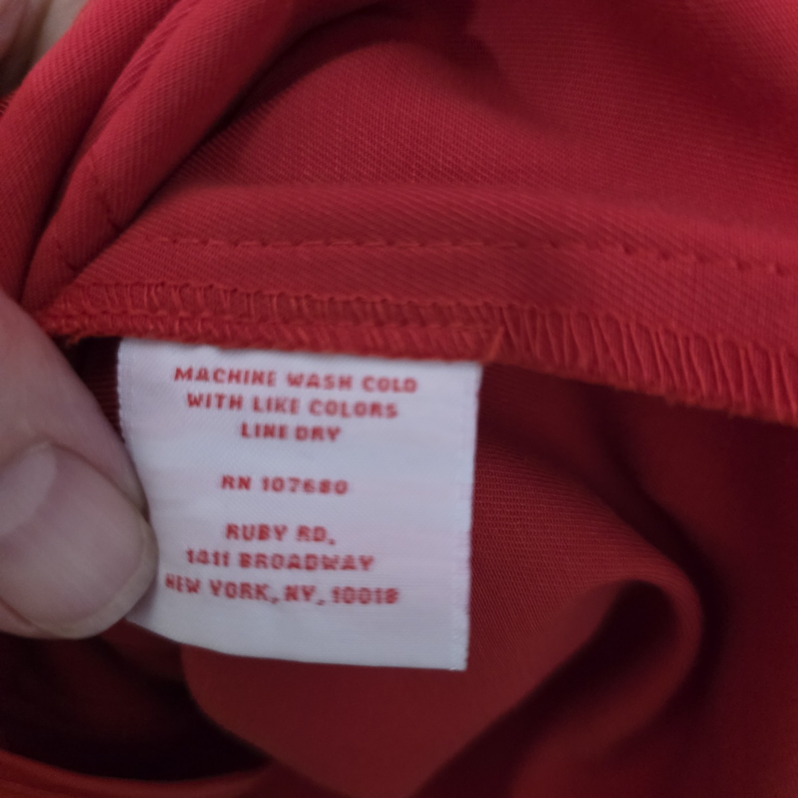 Ruby Rd. Jacket Women's Size 14 Red Button Up Dra… - image 6