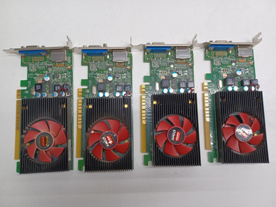(LOT OF 4) Dell AMD Radeon R5 430 1GB GDDR5 DP VGA GPU Graphics cards