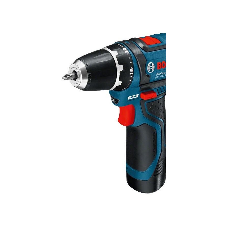 Trapano a Batteria Bosch 12V con Luce e Custodia foto 3