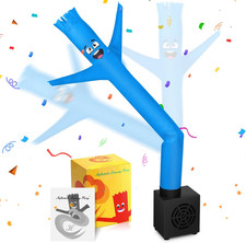 Mini Inflatable Tube Man with Blower, Gag Gift,Laugh