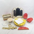 Vintage Barbie Fashion Shop Furniture by Mattel 1962 Cardboard Playset PIECES