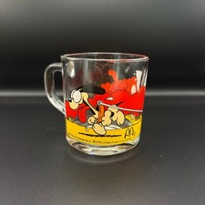 Vintage 1978 McDonalds Garfield Glass Mug Use Your Friends Wisely Odie Jim Davis