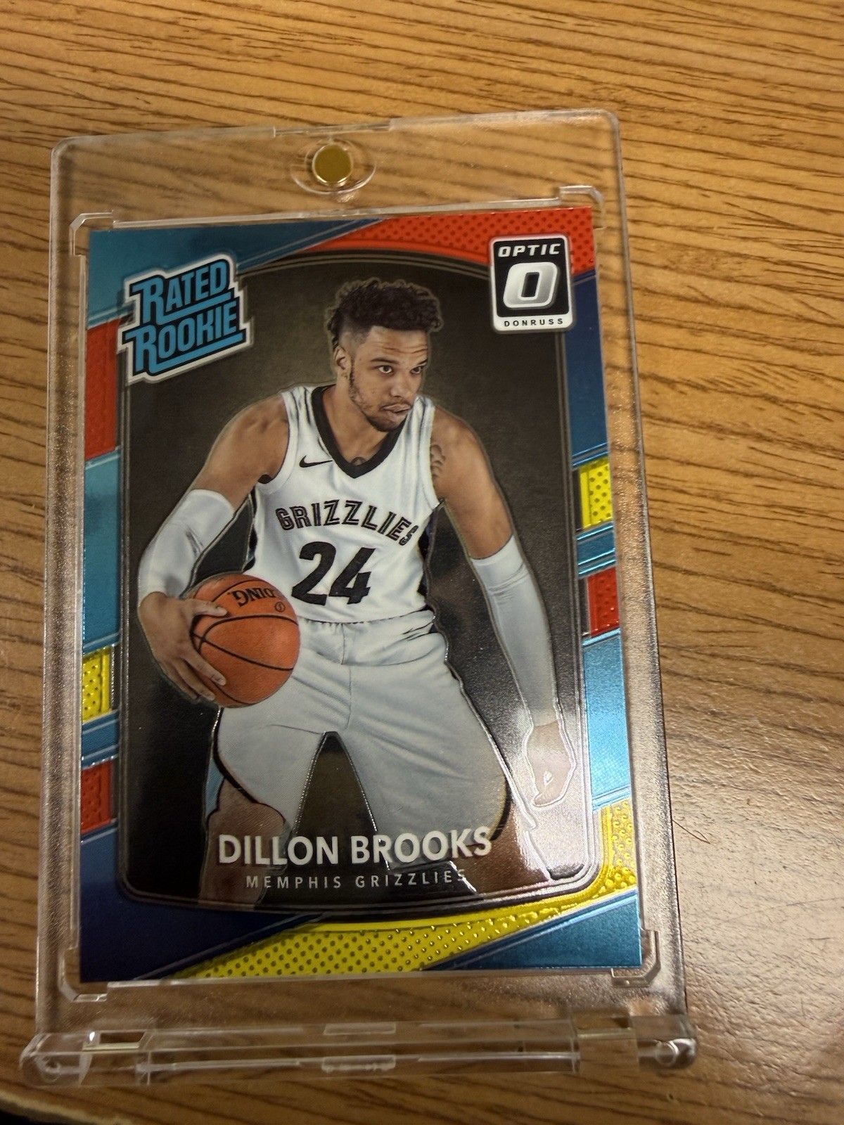 2017-18 Panini Donruss Optic - Rated Rookie Dillon Brooks #152 Red & Yellow (RC)