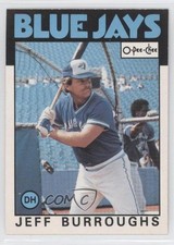 1986 O-Pee-Chee Jeff Burroughs #168 fm0