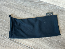 Oakley Black Cloth Pouch Drawstring Sunglasses Dust Cover Protector Bag Empty