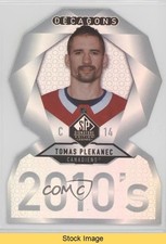 2020-21 Upper Deck SP Signature Edition Legends Decagons Tomas Plekanec READ af9