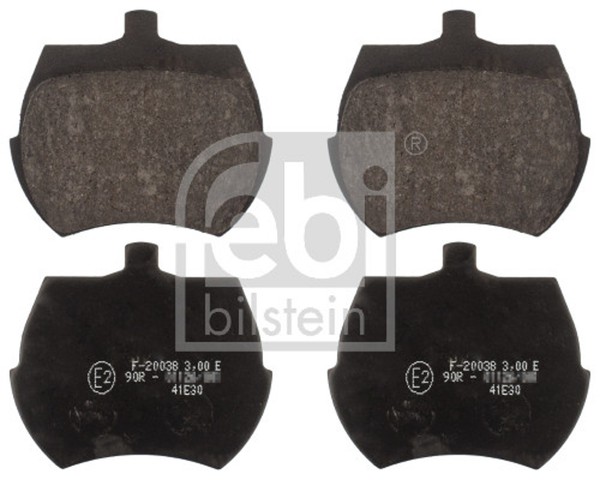 Febi Bilstein Bremsbelagsatz Scheibenbremse 116201 FüR Rover Mini XN 1300-image