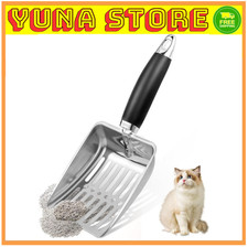 Stainless Steel Cat Litter Scoop,Metal Cat Litter Scoop,Kitty Metal Scooper USA