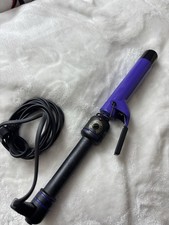 Hot Tools Purple Ceramic 1 Inch Curling Iron with Indicator Light