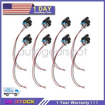 Fuel Injector Wire Haress Connector Fit Chevrolet Express GMC Savana Sierra 8X