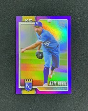 2026 Topps Series 1 Purple Rainbow Foil #58 Kris Bubic 227/250 Royals QI95