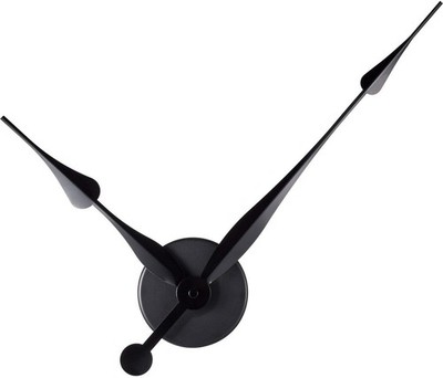 DIY Large Clock Hands 3D Quartz Wall Clock W/ 12 Inch Long Spade Hands Kitchen