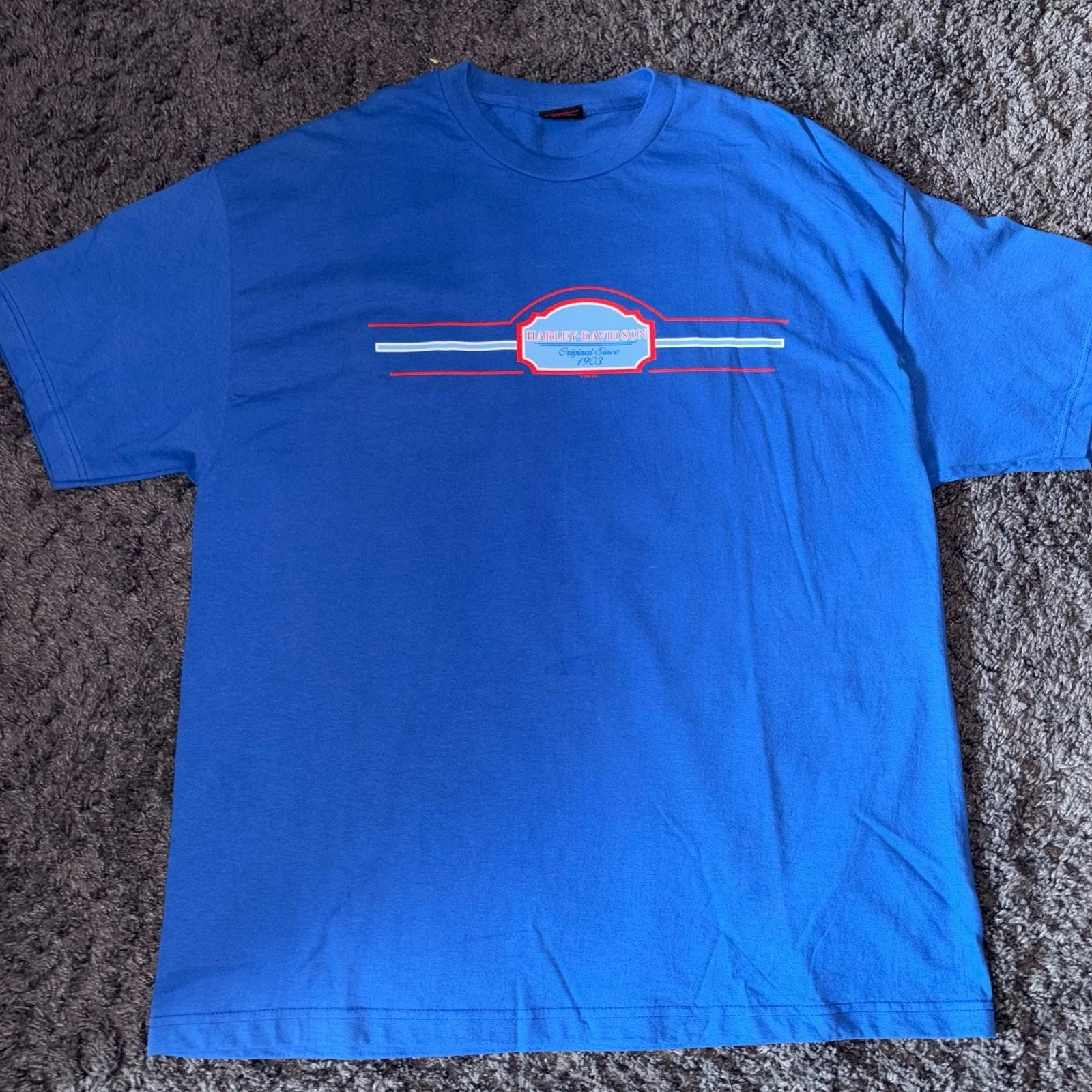 Vintage 2003 Harley-Davidson Thunder Mountain Fort Collins T-Shirt Size 2X